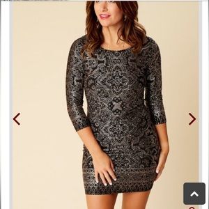 Altar’d State Glitter Dress, size M